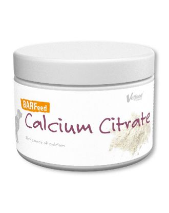 Vetfood BARFeed Calcium Citrate 300g - cytrynian wapnia, przyswajalne źródło wapnia dla psa i kota