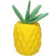 Flamingo Seezo Pineapple Toy - gumowa zabawka dla psa z efektami dźwiękowymi, ananas