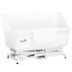 Blovi Fiberglass Dog Bath Tub 155cm - profesjonalna, duża wanna groomerska z włókna szklanego, z podnośnikiem elektrycznym