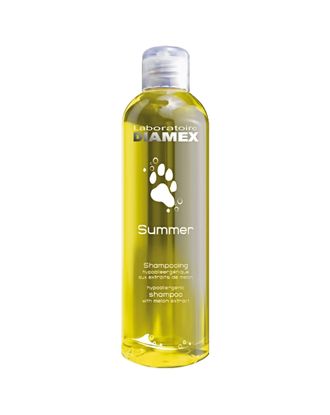 Diamex Summer - hypoalergiczny szampon do wszystkich rodzajów sierści, o zapachu melona, koncentrat 1:8 - 250ml