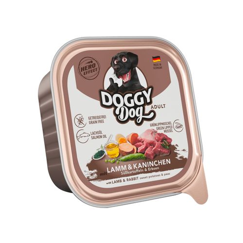 Doggy Dog Lamb & Rabbit 150g - bezzbożowa mokra karma dla psa, z jagnięciną i królikiem
