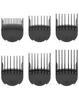 Wahl Professional Slide-on Attachment Comb Set, 6 sizes