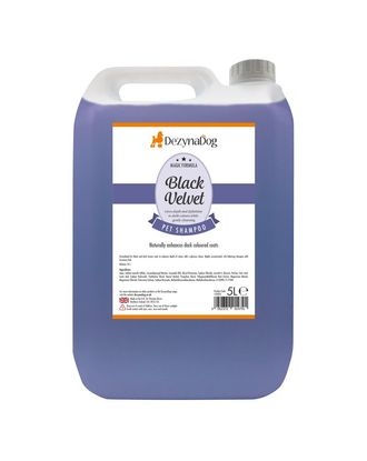 DezynaDog Magic Formula Black Velvet Shampoo - szampon dla psa do sierści czarnej i ciemnej, koncentrat 1:10 - 5L