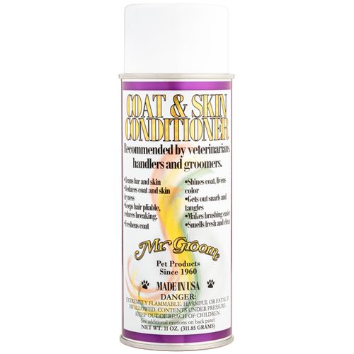 Mr Groom Coat & Skin Conditioner 312g - odżywka w sprayu z lanoliną ułatwiająca rozczesywanie i odżywiająca sierść i skórę