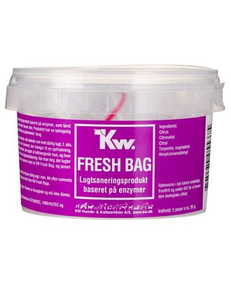 KW Fresh Bag 5x20g - enzymatyczne zapachowe saszetki niwelujące nieprzyjemne zapachy