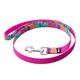 Julius-K9 MoreColor Basic Leash Vibe 120cm - smycz dla psa, taśmowa, wzór w palmy