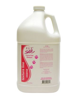 Pet Silk Texturizing Coarse Coat Shampoo - szampon dla psa z sierścią grubą, zbitą i wymagającą, nadający teksturę i zwiększający objętość szacie, koncentrat 1:16 - 3,8L
