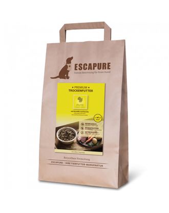 Escapure Premium Pute 1,5kg - wysokiej jakości karma dla psa, indyk wypiekany w piecu