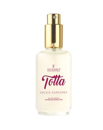 FluidoPet Natural Perfume Totta 50ml - perfumy dla zwierząt o ciepłym, kwiatowym zapachu storczyka