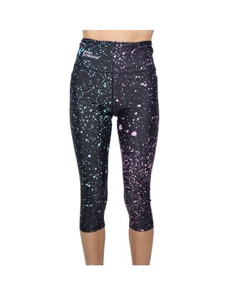 Groom Professional Sirius Leggings - krótkie legginsy groomerskie z kolorowym nadrukiem, rybaczki