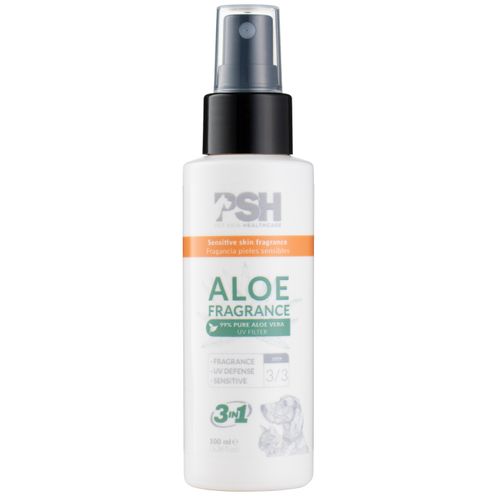 PSH Aloe Fragrance 3in1 100ml - delikatne perfumy i odżywka dla psa i kota, z ochroną przeciwsłoneczną, do wrażliwej skóry