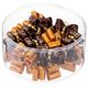 Blovi Bows Gold 25 pcs – Elegant Dog Bows in Shades of Brown and Gold, on Elastic
