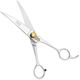 Geib Crab Curved Scissors Level 2 - wysokiej jakości nożyczki gięte do strzyżenia zwierząt z jednostronnym mikroszlifem