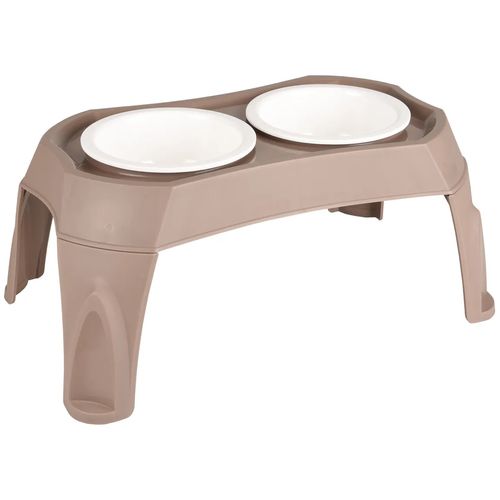 Flamingo Mangi Double Bowl Stand - miska dla psa na stojaku
