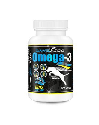  Game Dog Omega-3 60 kaps - preparat na odporność i piękny wygląd sierści psa