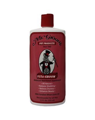 Mr Groom Vita-Groom - suplement diety wspomagający prawidłowe funkcjonowanie skóry psa i kota - 355ml