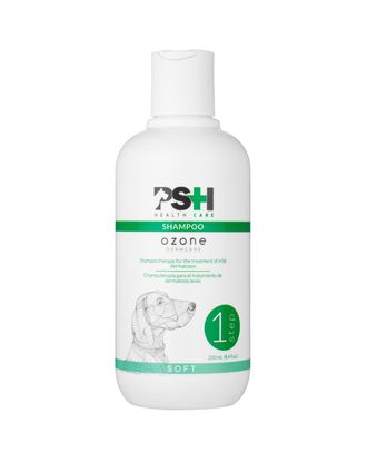 PSH Ozone Soft Shampoo 250ml - dermatologiczny szampon dla psa, w łagodnym przebiegu chorób skóry