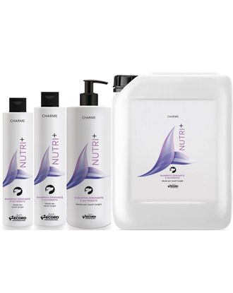 Charme Nutri+ Shampoo - odżywczy szampon nawilżający dla dla psów z długim i kręconym włosem