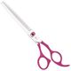 Jargem Fuchsia Blenders - Single Thinning Scissors With Decorative Screw and Ergonomic Handle