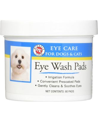 Miracle Care Eye Wash Pads 90szt. - waciki do przemywania i higieny oczu psa i kota