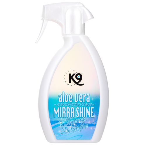K9 Horse Mirra Shine Spray - antystatyczny spray nabłyszczający i ułatwiający rozczesywanie, dla psów i koni