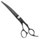 Geib Black Pearl Scissors Set 7,5" - zestaw profesjonalnych nożyczek i degażówek (47 ząbków) z japońskiej stali kobaltowej, 3 sztuki