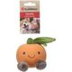 Flamingo Citri Orange Toy - zabawka z piszczałką dla psa, pomarańcza do gryzienia i przytulania