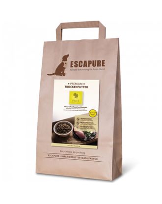 Escapure Premium Puppy Pute - wysokiej jakości karma dla szczeniąt, indyk wypiekany w piecu - 1,5kg
