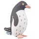 Resploot Cuddlers Yellow Eye Penguin - maskotka dla psa, pingwin z materiałów z recyklingu, z piszczałką