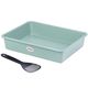 Record Basic Cat Litter Box M - otwarta kuweta dla kota, z łopatką
