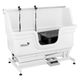 Blovi Fiberglass Dog Tub 130cm - Professional Grooming Tub Made of Fiberglass, with Electric Lift