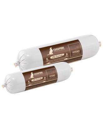 Escapure Pferd Wurst - karma mokra dla psa, baton mięsny, konina