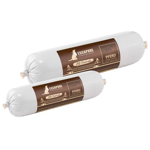 Escapure Pferd Wurst karma mokra dla psa baton mięsny konina