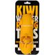 Kiwi Walker Racing Cigar - piszcząca zabawka dla psa, żółta wyścigówka