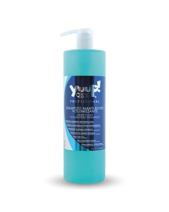 Yuup! Professional Crisp Coat & Volumising Shampoo - szampon do szaty twardej i szorstkiej, zwiększający objętość, koncentrat 1:20 - Pojemność: 1L