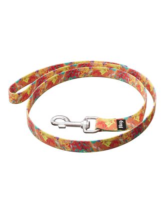 Julius-K9 MoreColor Basic Leash Crazy 120cm - smycz dla psa, taśmowa, wzór Crazy