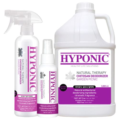 Hyponic Chitosan Deodorizer Garden Picnic - odświeżacz powietrza bez dodatku alkoholu, zapach kwiatowy