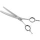 Jargem Curved Blenders 6,5" - Single Thinning Curved Scissors, 45 Teeth