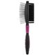 KW Smart Two Sided Brush Small - dwustronna szczotka z metalowymi pinami i nylonowym włosiem, mała 