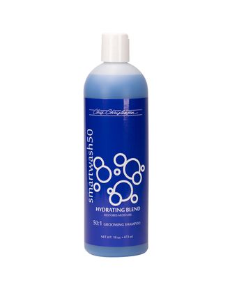Chris Christensen Smart Wash 50 Hydrating Shampoo - szampon oczyszczająco-nawilżający dla psa i kota, z masłem murumuru, koncentrat 1:50 - 473ml