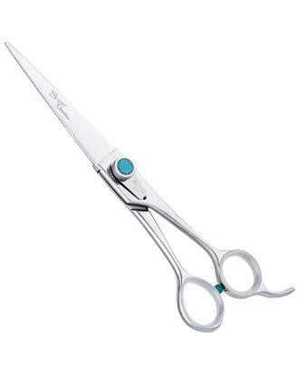 Geib Super Gator Straight Scissor - profesjonalne nożyczki groomerskie z mikroszlifem i ergonomicznym uchwytem, ze stali nierdzewnej potrójnie hartowanej