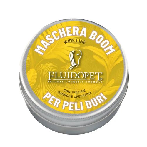FluidoPet Boom Mask - profesjonalna maseczka z keratyną do sierści kręconej oraz dla terrierów