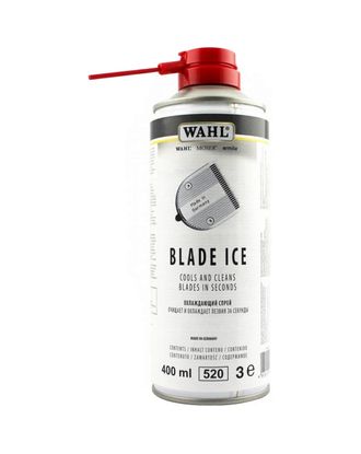 Wahl Blade Ice Spray 4w1 400 ml - preparat do chłodzenia, czyszczenia, oliwienia i ochrony ostrzy