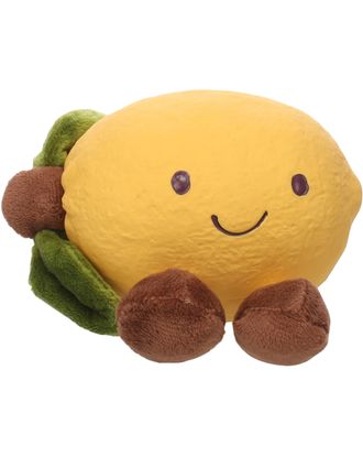 Flamingo Citri Lemon Toy - zabawka z piszczałką dla psa, cytryna do gryzienia i przytulania
