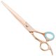 Kenchii Rose Offset Scissors - nożyczki groomerskie w kolorze rose gold, proste, z mikroszlifem