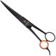 Geib Gator 008 Curved Scissors - Professional Curved Scissors Made From Japanese Steel, With a Black Finish