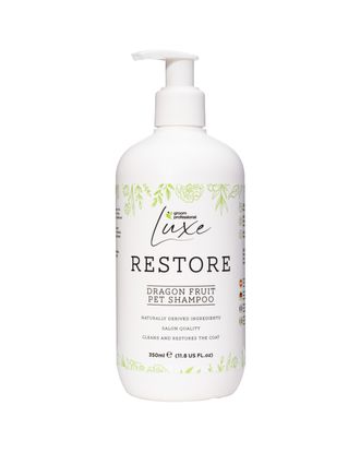 Groom Professional Luxe Restore Shampoo - odbudowujący szampon dla psa i kota, o zapachu smoczego owocu, koncentrat 1:30