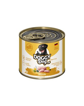 Doggy Dog Chicken Sensitive - bezzbożowa mokra karma dla psa, z kurczakiem - 200g