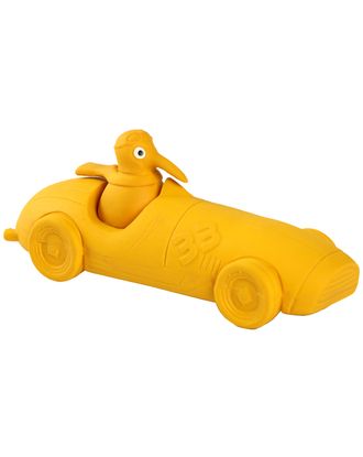 Kiwi Walker Racing cigar - piszcząca zabawka dla psa, żółta wyścigówka