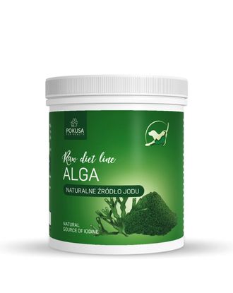 Pokusa RawDietLine Alga - mączka z norweskich alg morskich, bogate źródło składników odżywczych